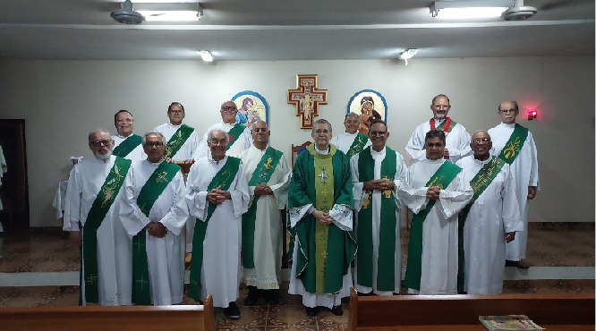 Santa Missa de abertura do retiro anual dos Diáconos permanentes
