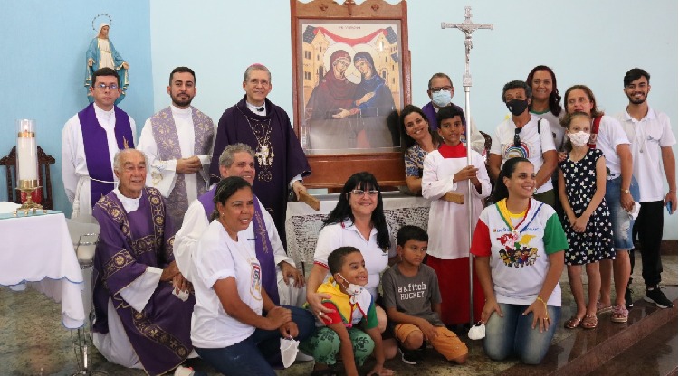 Diocese recebe Ícone da Visitação de Nossa Senhora