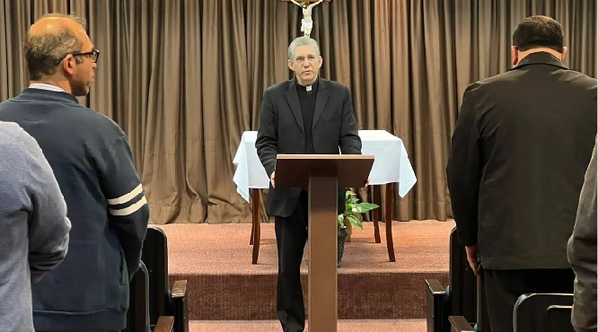 Dom Luiz Henrique participa de retiro da Diocese de Itaguaí como pregador