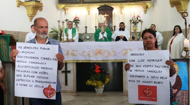 Paulo de Frontin recebe Dom Luiz Henrique em sua 3ª Visita Pastoral