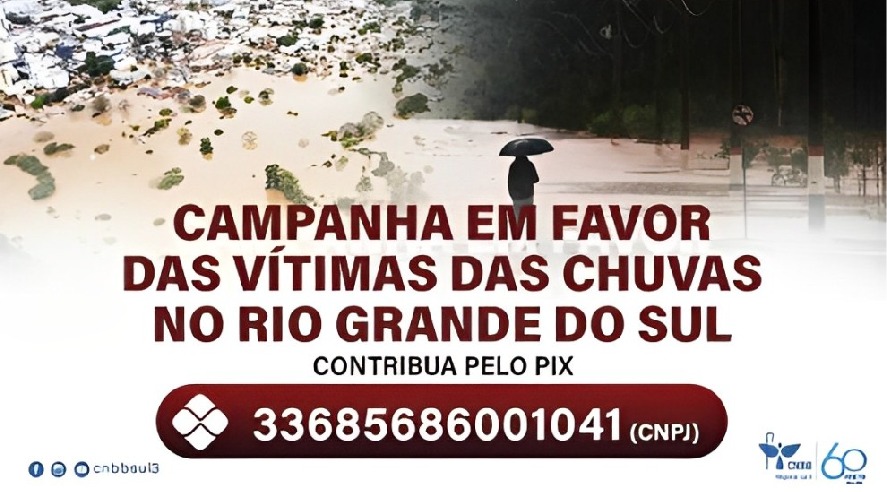 Chuvas no Sul do Brasil: Igreja convoca à solidariedade