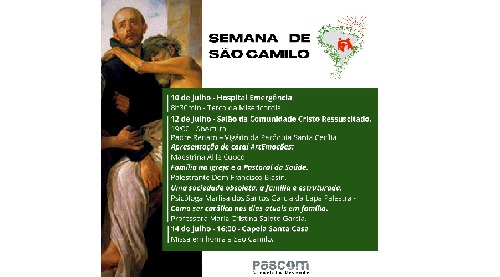 Semana de São Camilo de Léllis tem programação especial em Resende